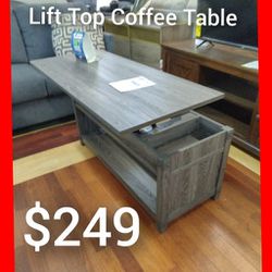 🤗 Lift Top Coffee Table 