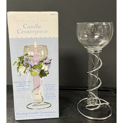 (8) Victoria Lynn Floating Candle Centerpiece $5ea. 