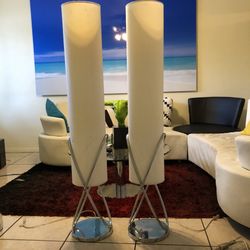 Set of two Bedroom Living Room Lamps 