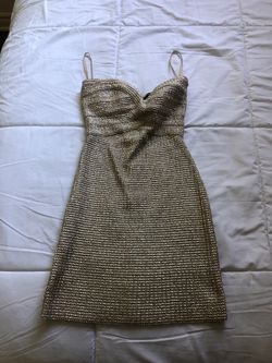 Silver dress