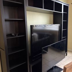 Entertainment Center With TV