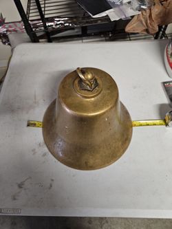 Old ships Bell believed to be from the 18 70s or '80s era