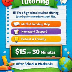 Online Tutoring. 