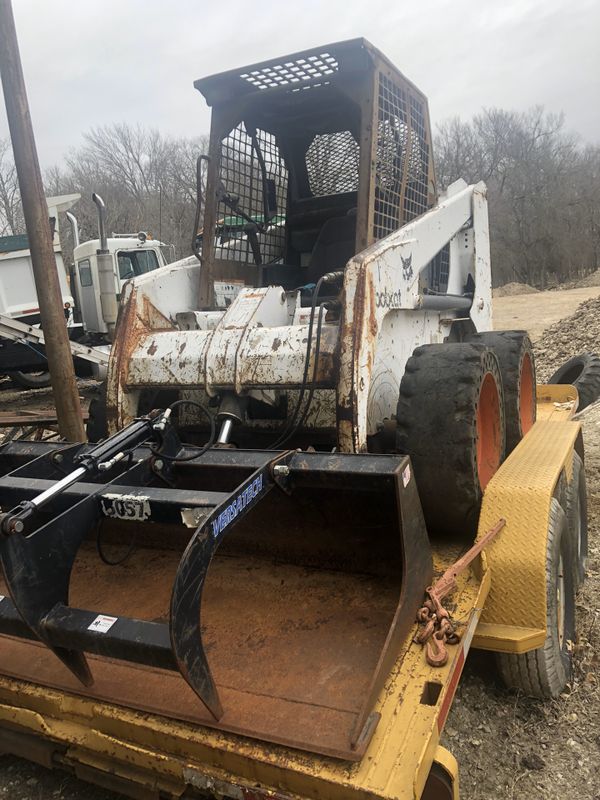 Bobcat skid steer with trailer for Sale in Mesquite, TX OfferUp