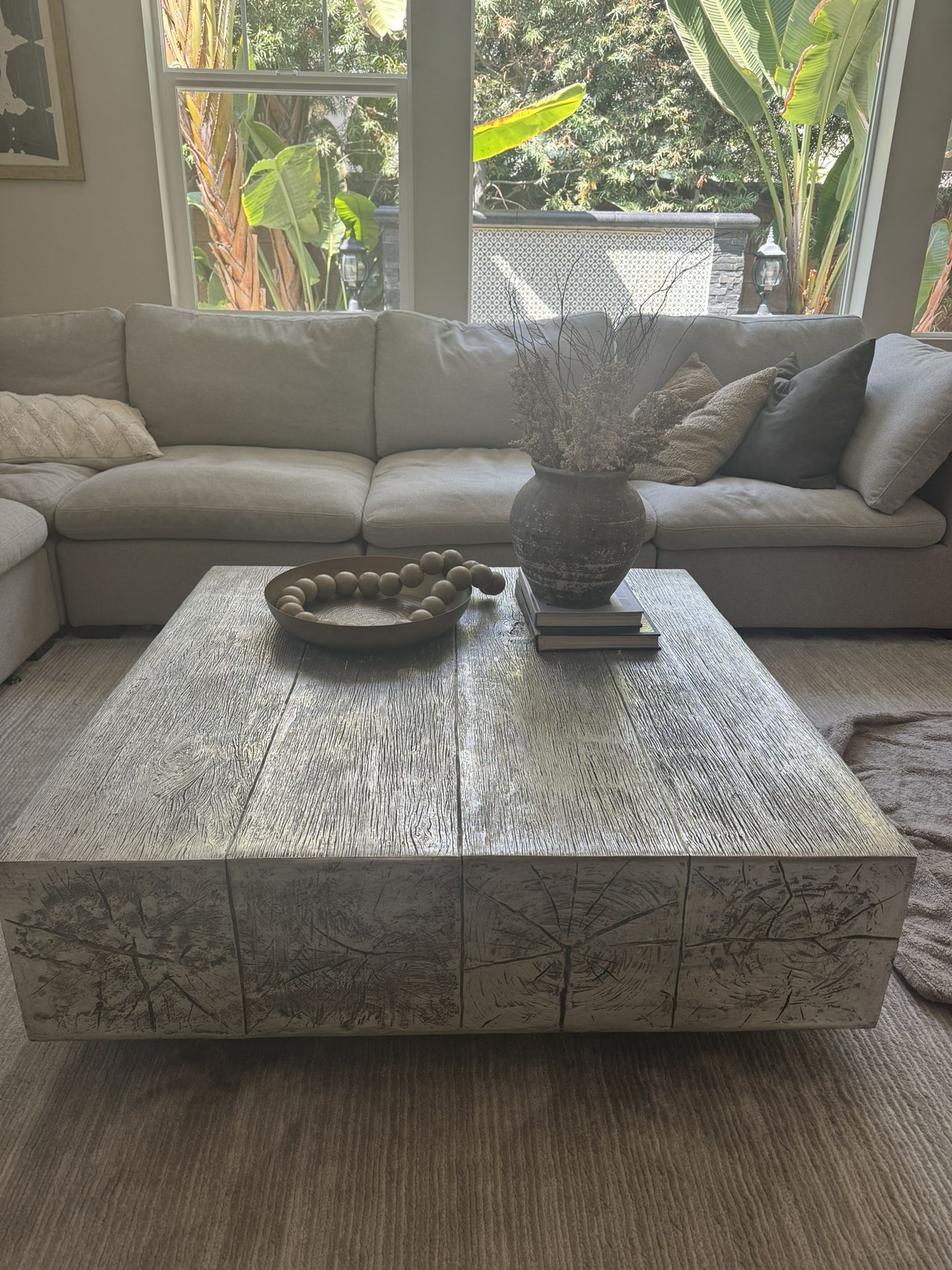 Z gallerie Timber Coffee Table