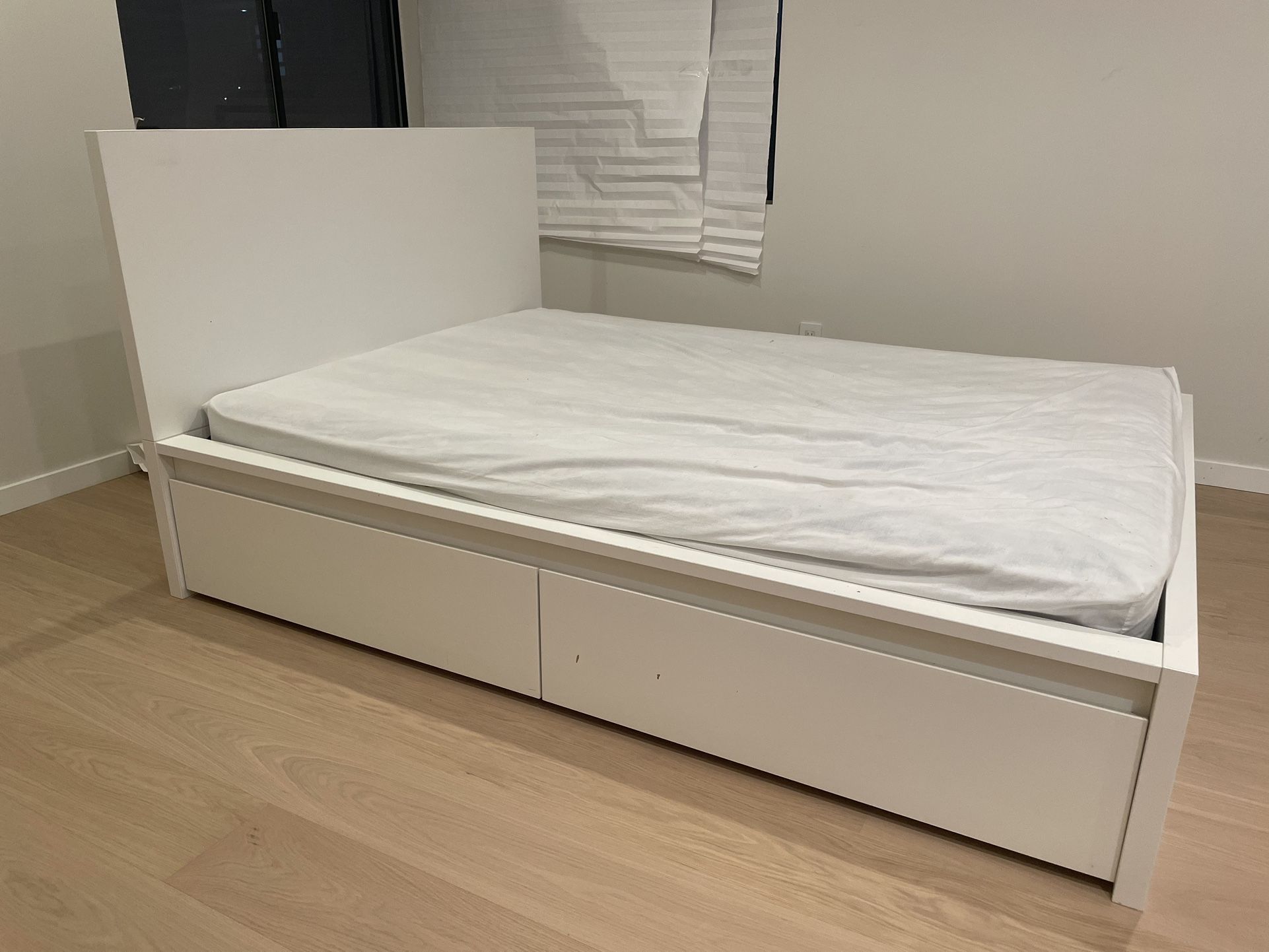 IKEA MALM Storage Bed - Full