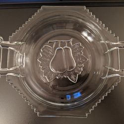 Vintage Octagonal Double Handle Dish