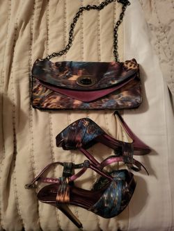 Aldos Heels & Purse Matching Set