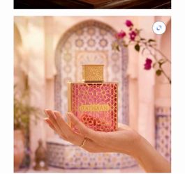 Rayhaan Perfume Bottle Pink Gold