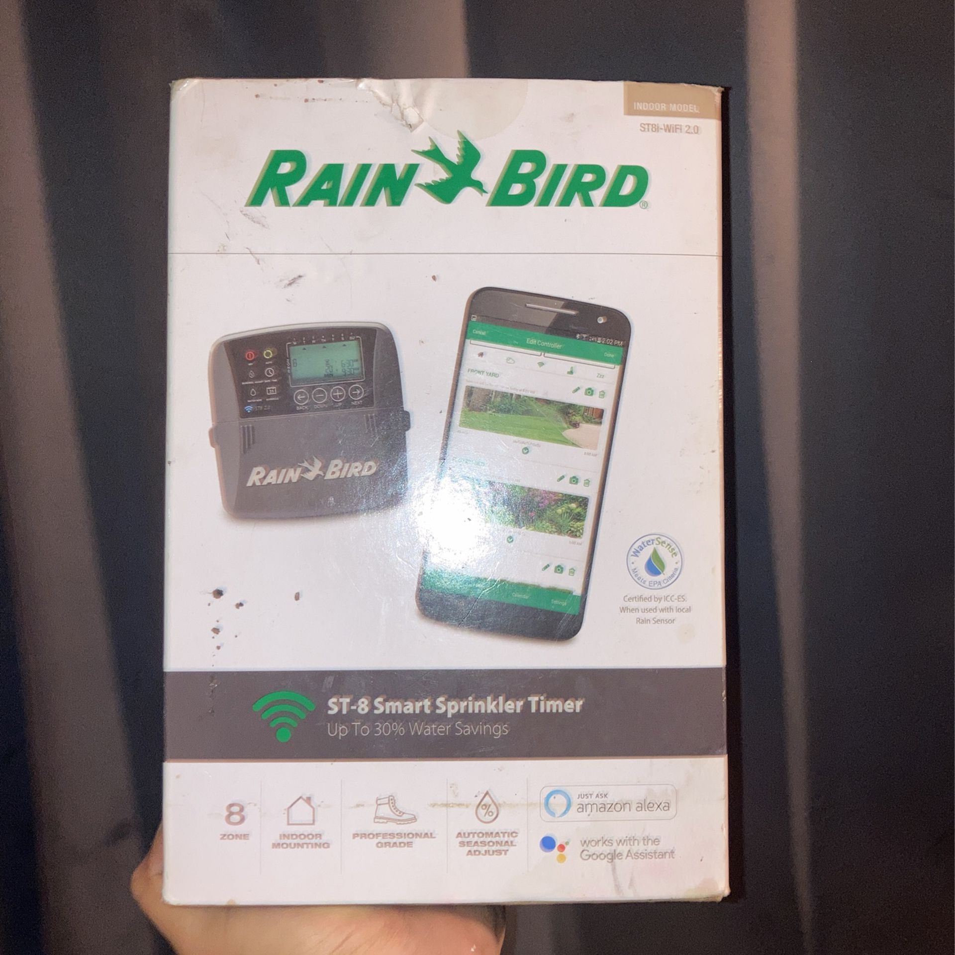 Rain Bird ST8I-2.0 Programmable 8 Zone WiFi Sprinkler Timer