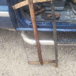 Farm House Decor Harp Saw