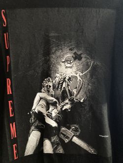 Supreme Horror Tee (black M) Make A Offer