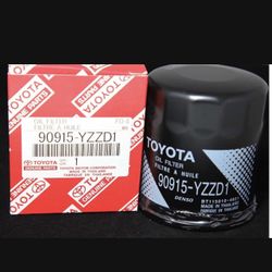 Toyota Black Oil Filters With Crush Washer