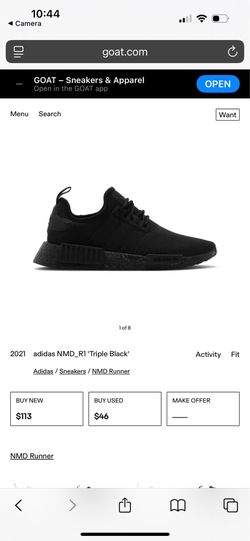 Adidas NMD R1 size 13 triple black