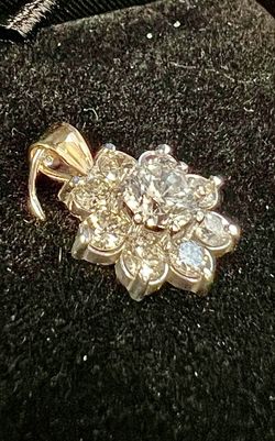 Diamond Pendant 14k Gold