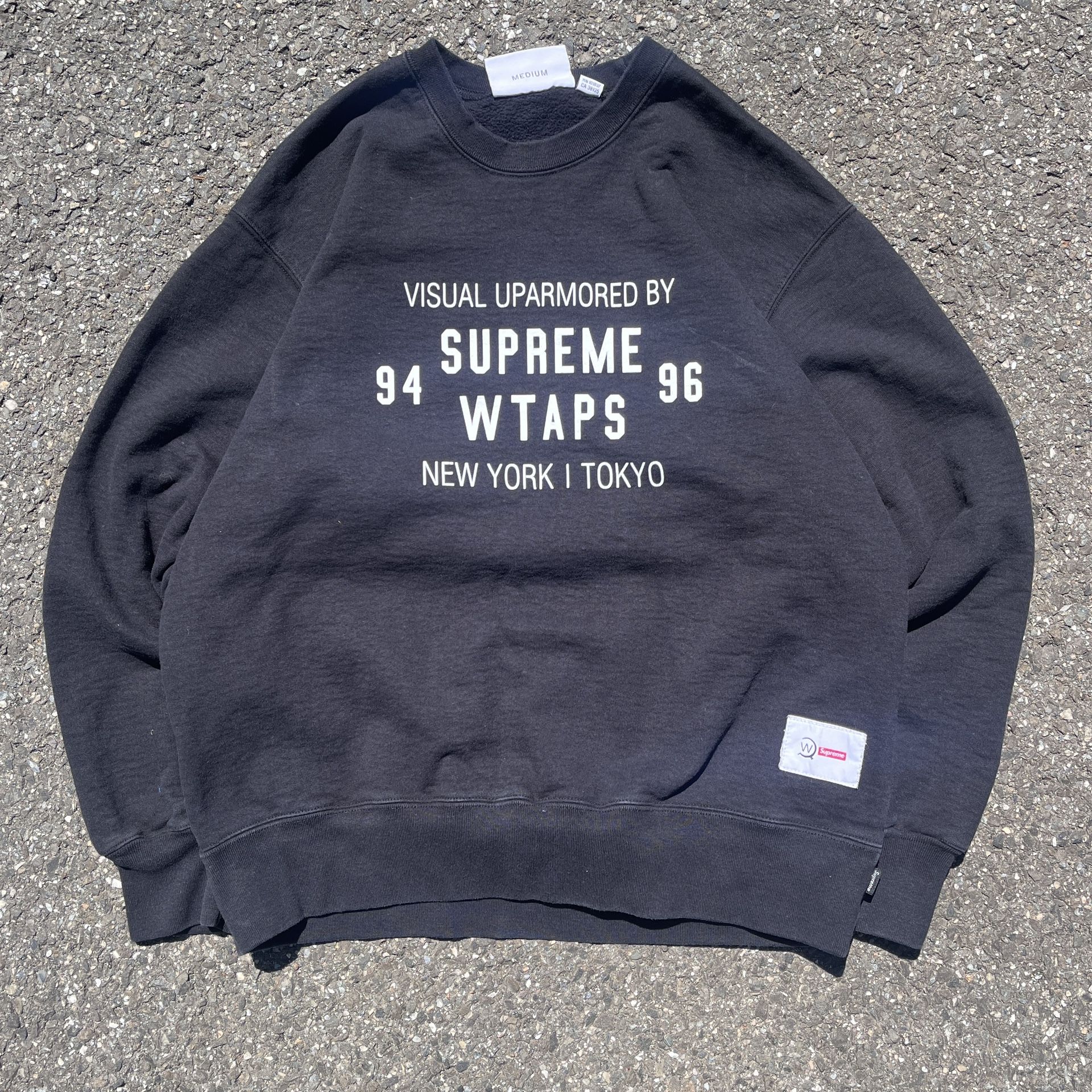 Supreme WTAPS Crewneck Black