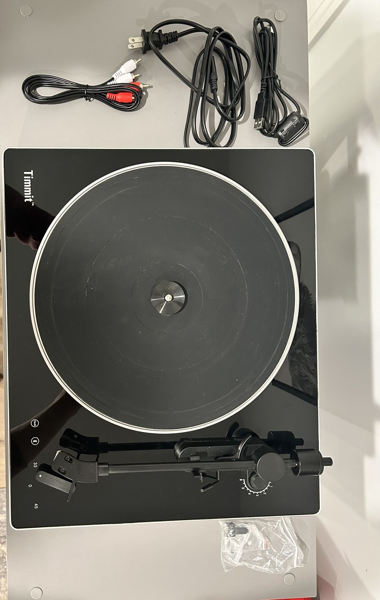 Timmit Turntable Vinyl Record Player