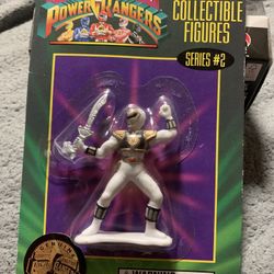 1994 Mighty Morphin Power Rangers Series #2 White Ranger