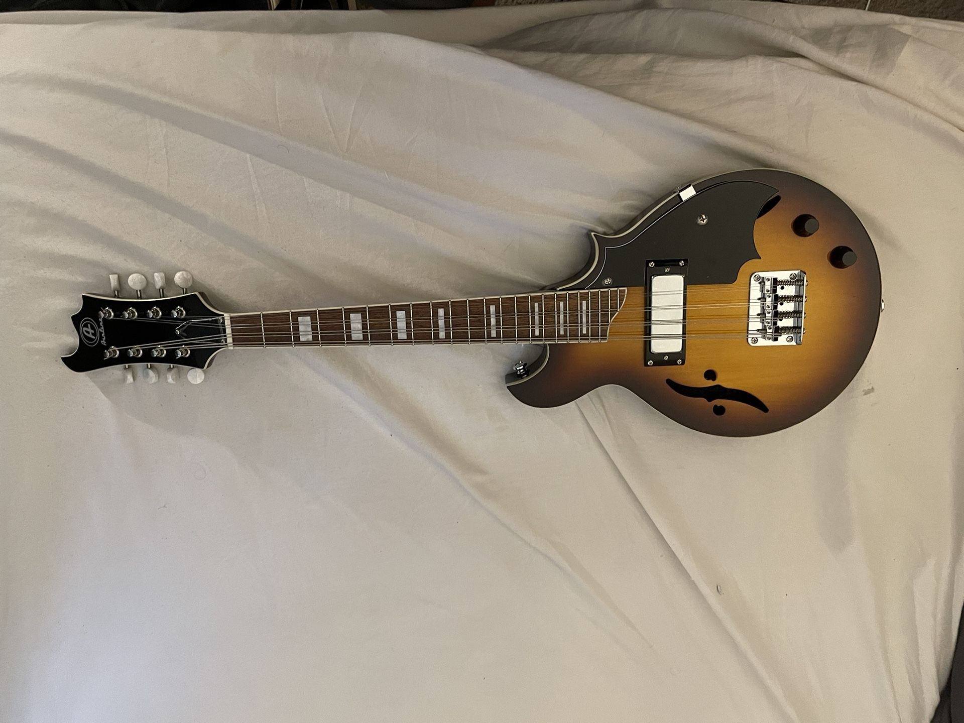 Brand New Electric Extended-Neck Mandolin (Mandola)