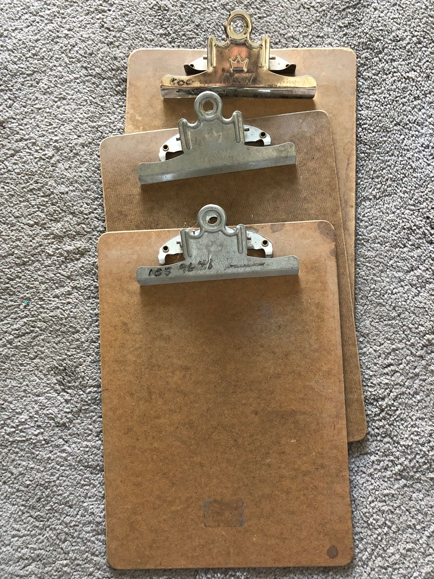 3 Wooden Clipboards for $1