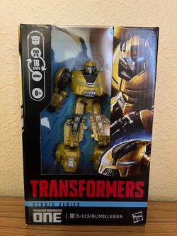 Transformers One Studio Series B-127 Bumblebee Action Figure Deluxe Class New