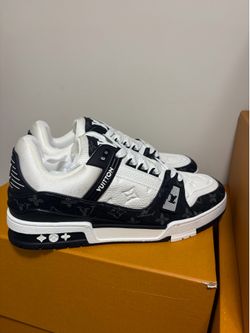 Louis Vuitton LV Trainer sneakers black and white monogram