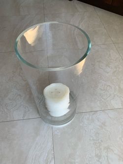 Pottery Barn Tall Floor Vase