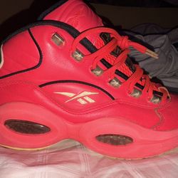 Reebok Question Hot Ones Allen Iverson Shoes