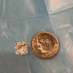 New Loose Certified 2.34 Carat Square Cushion Cut Lab Diamond F VS1