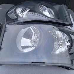 06-08 Dodge Ram Headlights Luces Micas Calaveras Faros Faroles Headlamps 