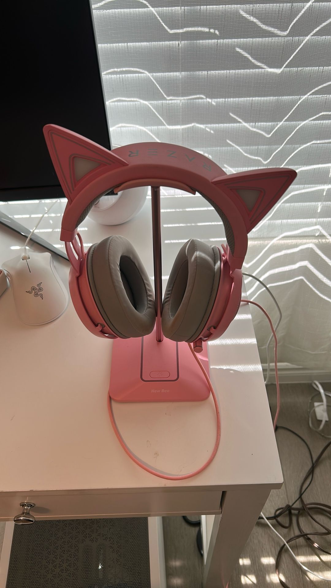 Razer Kitty Kraken Pink Gaming Headset USB