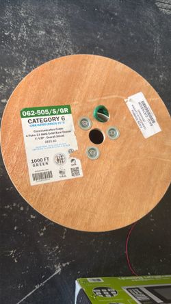 Cat6 shielded  green $200
