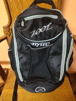 Zoot Nytro Triathlon Backpack Cycling Running Swimming