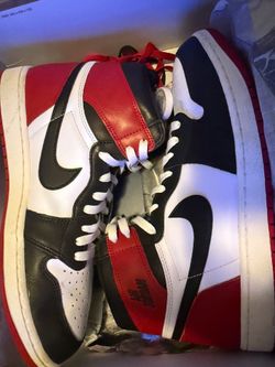 Jordan 1 retro black toe reimagined