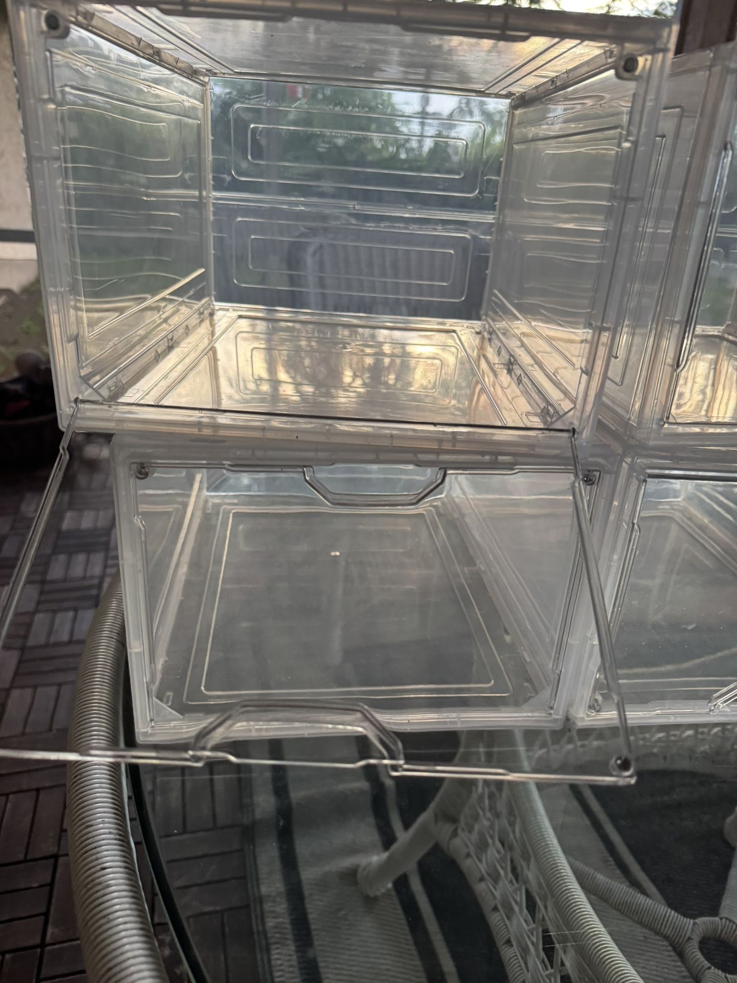 Clear Shoe Containers