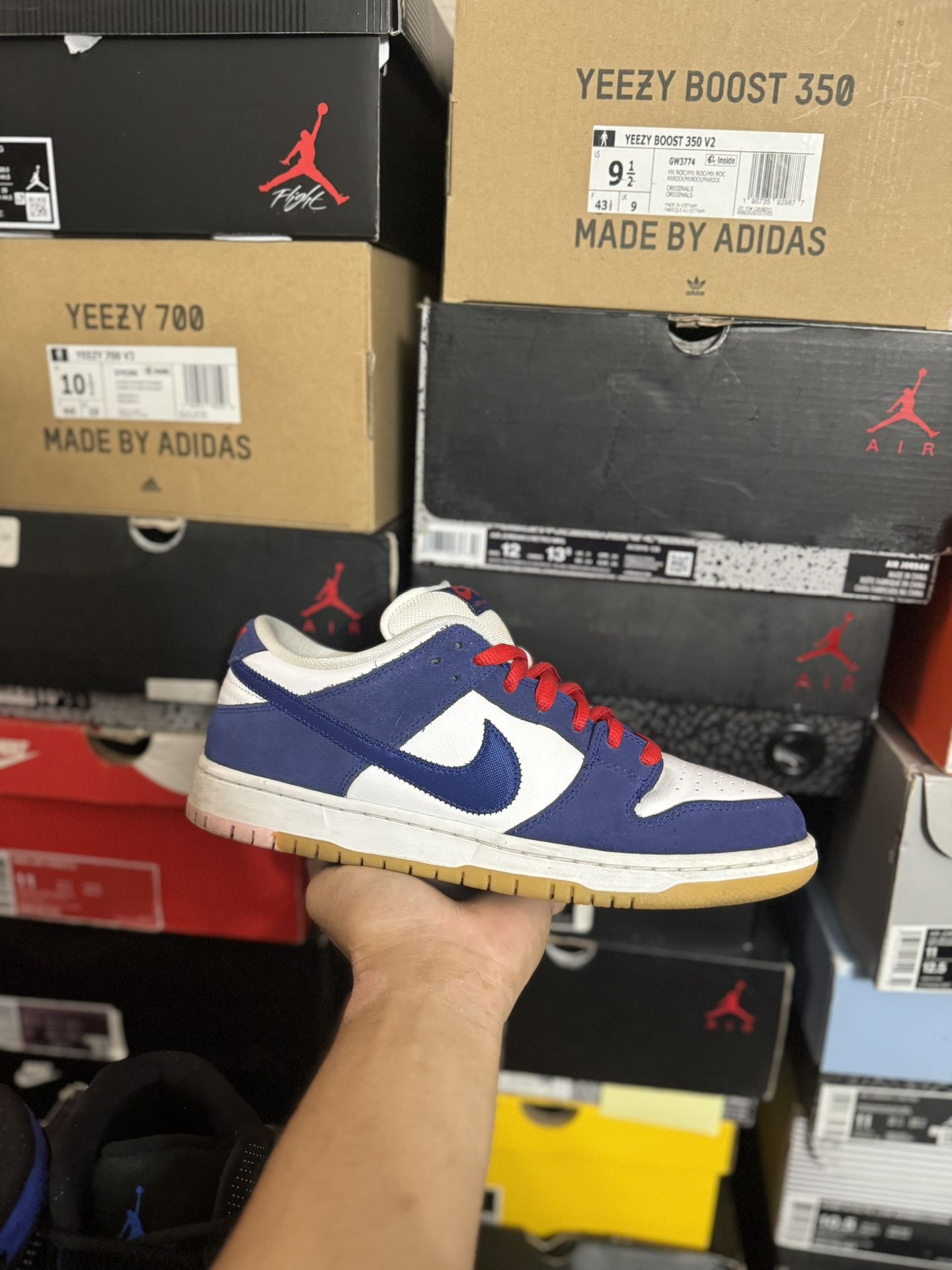 Nike SB Dunk Low Dodgers size 9 VNDS