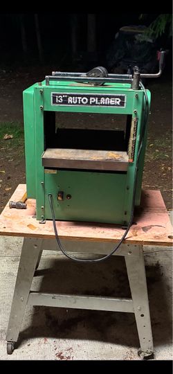 13" Grizzly Auto Planer Thickness Planer