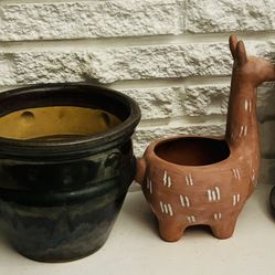 Sets of 4 plants pots