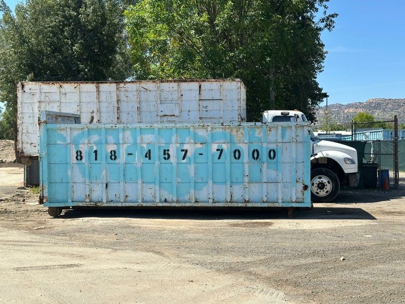 3 Of 40 Cubic Yard Dumpster For Sale