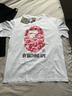Bape pink shirt