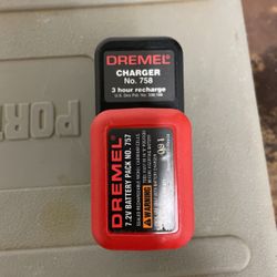 Dremel Charger And Battery
