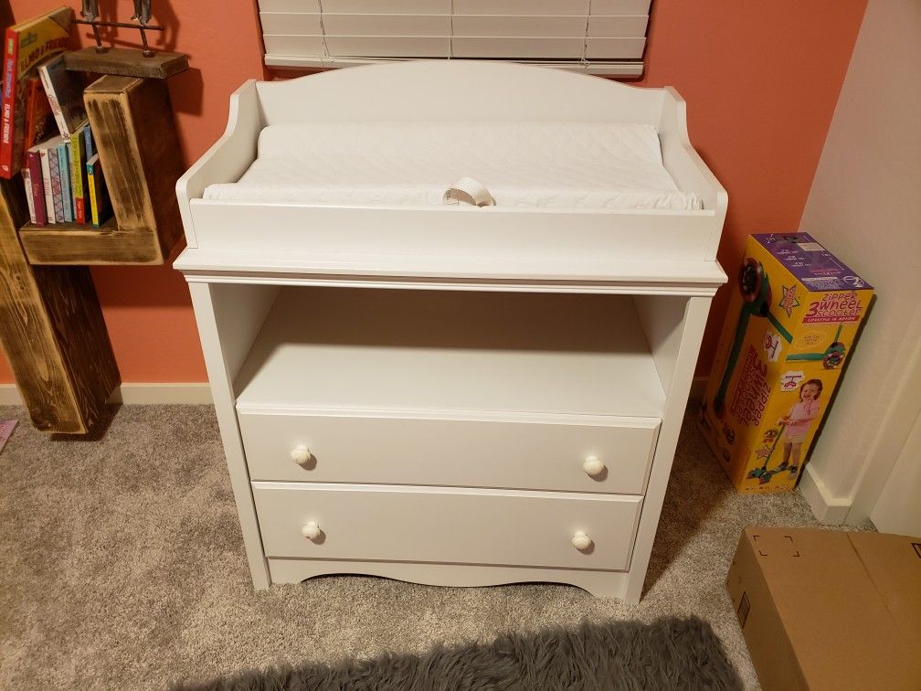 Baby changing table and dresser