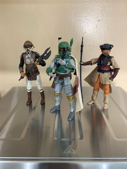 Star Wars Boba Fett Leia Boushh Lando Skiff Guard
