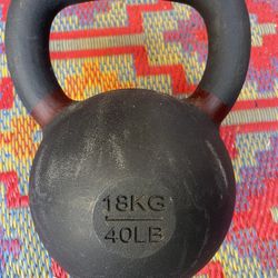 40 LB. (Rep Fitness)   KETTLEBELL