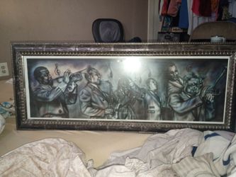 Legends of jazz painting