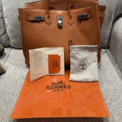 Hermes Leather Bag