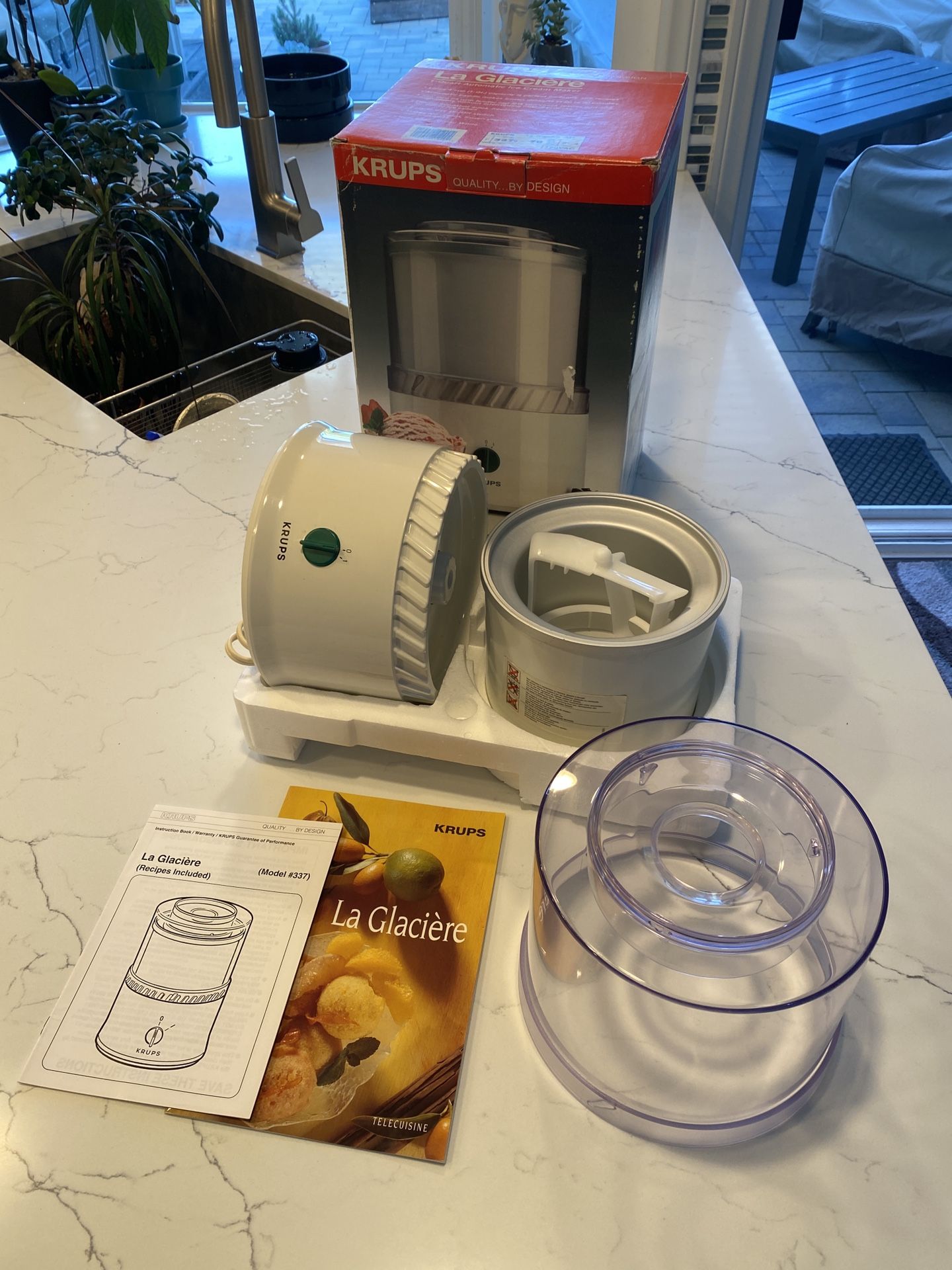 Krups Model 337 1 Qt Ice Cream Maker for Sale in Anaheim CA OfferUp