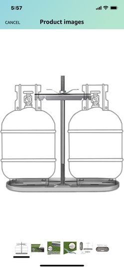 gas tank rack