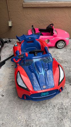 Spider-Man electric car