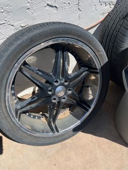 24 inch rims and tires